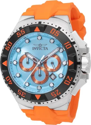 Obrázek produktu pro Invicta Excursion 48535 Pánské Hodinky - Quartz Hnutí - Nerezová Ocel s Modrým Ciferníkem - 50 mm