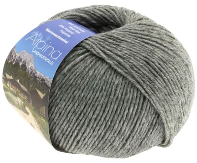 Produktbild von Lana Grossa - Alpina Landhauswolle 0005 grau meliert