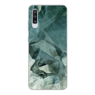 Produktbild von MuchoWow® Handyhülle Schutzhülle Hülle für Samsung Galaxy A70 Mineralien - Kristalle - Naturstein Silikon Softcase Handy Hülle - Schutzhaube