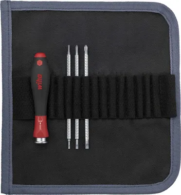 Image de Wiha 269 T4 SET 4tlg Workshop Interchangeable bits set 4-piece Slot, Phillips
