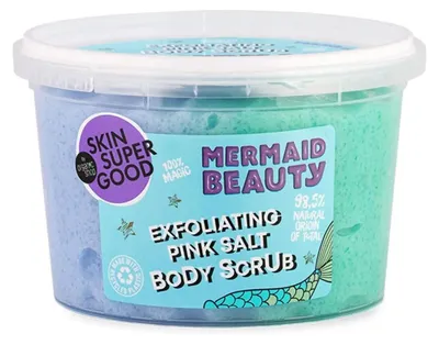 Productafbeelding van Organic Shop, Mermaid Beauty, Exfoliërende Body Scrub met Rozenzout, 250 ml