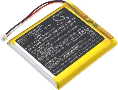Image de TECHTEK Batterie compatible avec [Babysense] BBM01, BBM03, Bonoch BBM05, HD S2 Video Baby Monitor remplace UT905560P