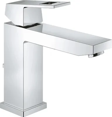 Image de Grohe Eurocube Mitigeur monocommandé pour lavabo, M-Size, vidage à tirette, saillie 133mm, 23445000