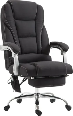 Image de Chaise de bureau Pacific tissu avec fonction massage
