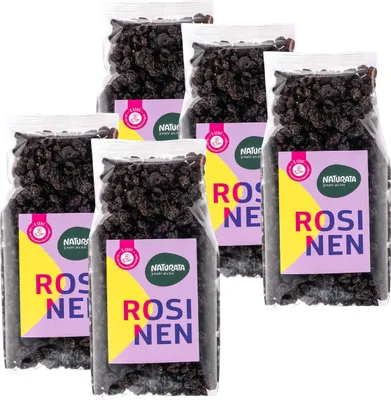 Produktbild von Rosinen, getrocknet, 5 x 500 g