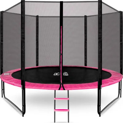 Produktbild von Aga SPORT PRO Trampolin 305 cm Rosa + Schutznetz
