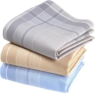 Produktbild von Famanu Taschentücher aus hochwertiger Baumwolle - 3er Set