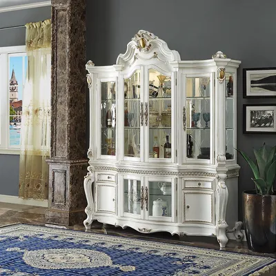 Immagine prodotto di Credenza vetrina mobile antico stile barocco rococò