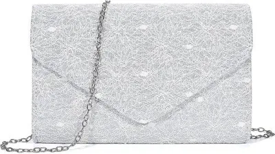 Produktbild von Famanu Clutch Handtasche Elegante Schultertasche - Schwarz
