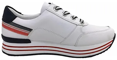 Imagen del producto de Remonte Rock/Gurgaon/Zapatos deportivos de cordones para mujer, color blanco, estilo casual