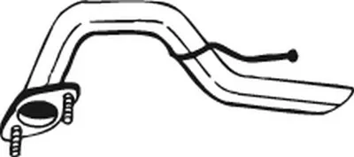 Produktbild von Bosal Abgasrohr Hinten 713-073
