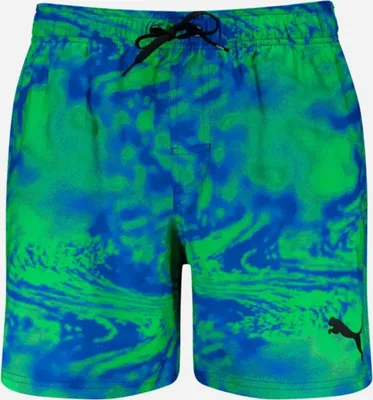 Produktbild von PUMA SWIM MEN PRINTED MID SHORTS 1P Blue combo S