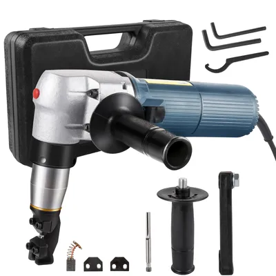 Immagine prodotto di Cesoie per lamiera ad aria compressa VEVOR Cesoia per lamiera da 4 mm 625W Cesoia per lamiera da 1000 giri al minuto Cesoia per lamiera, materiali ondulati, tubi, profili complessi, acciaio inox, rame, alluminio, plastica e vetro