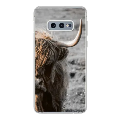 Produktbild von MuchoWow® Handyhülle Schutzhülle Hülle für Samsung Galaxy S10e Schottische Highlander - Kühe - Natur Silikon Softcase Handy Hülle - Handy