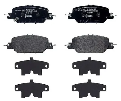 Produktbild von BREMBO Bremsbeläge Satz Hinten für HONDA CR-V V (RW, RT) P 28 097