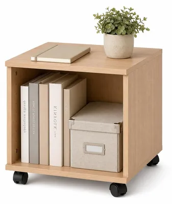 Produktbild von Container Buche Nachbildung Schubcontainer Nachtschrank #1960