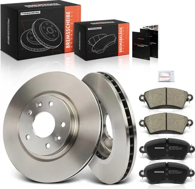 Image de Frankberg 2x disques de frein 4x plaquettes de frein avant pour Peugeot 206 CC 2D 206 2A/C