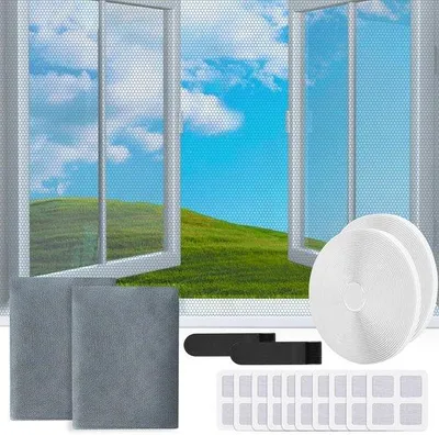 Obrázok produktu pre 2 rolety na okná s lepiacou páskou, 130 x 150 cm, sivé, samolepiace