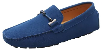 Imagen del producto de Elegantes mocasines para hombre con hebilla – cómodos zapatos de ante