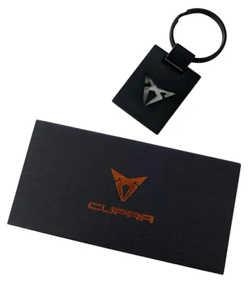 Original CUPRA Schlüsselanhänger Schlüssel Logo Schwarz Seat Cupra Leon Ateca – Produktansicht