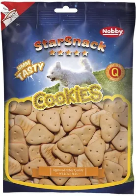 Obrázok produktu pre Nobby STARSNACK Cookies "Duo Salmon" 400 g