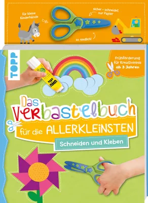 Produktbild von Das Verbastelbuch für die Allerkleinsten. Schneiden und Kleben. Mit Schere