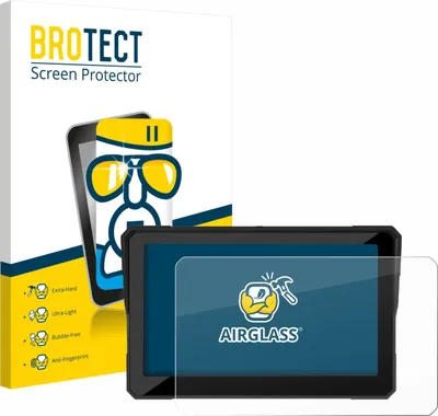 Produktbild von BROTECT Schutzglas für Carpuride W702S Pro 7" Schutzfolie Panzer Folie Glas Display Schutz klar