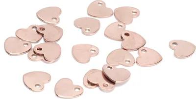 Zdjęcie produktu dla DIY wisiorek w kształcie serca, DIY wisiorek, wisiorek z otworem, metalowy wisiorek DIY, wisiorek do wyrobu biżuterii, zawieszka DIY