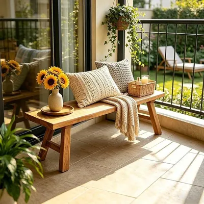 Imagen del producto de Banco rústico de madera maciza, fabricado con madera dura extra gruesa. Ideal como banco para el pasillo, banco estrecho para la entrada, o para el comedor. (140 cm)