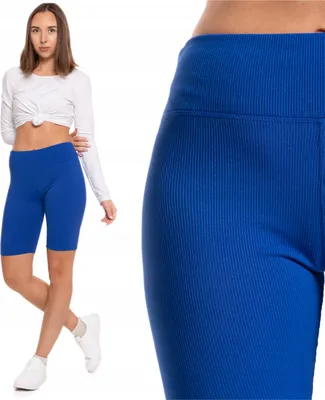 Produktbild von Radlerhose Rippenleggings Knielange Leggings MORAJ S/M
