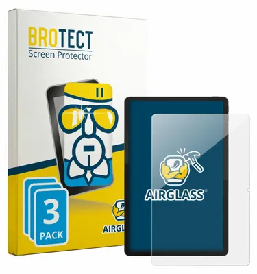 Produktbild von 3x BROTECT Schutzglas für Lenovo Idea Tab Plus 12.1" (Hochformat) Schutzfolie Panzer Folie Glas Display Schutz klar