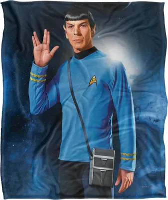 Immagine prodotto di Star Trek - Coperta, setosa, supermorbida TV23648 (taglia unica) (nero/blu)