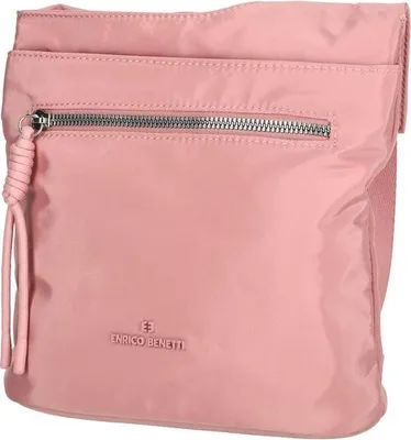 Produktbild von Damen Tasche Umhängetasche Beuteltasche Hobo Handtasche Crossover Nylon Pink