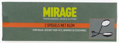 Produktbild von Mirage -Spiegel mit einer Klemme von 8 mm universell
