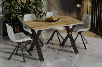 Immagine prodotto di Tavolo pieghevole X 130(210)x80 rovere wotan