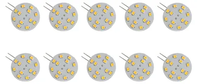 Produktbild von Spectrum G4 LED Stecklampe 2W 190lm 3000K Warmweiß 12V 10 Stück