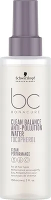 Produktbild von Schwarzkopf Flüssig Schwarzkopf BonaCure Clean Performance Clean Balance Anti-Pollution Water Tocopherol 150ml