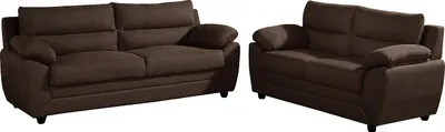 Produktbild von 3+2 Sitzgarnitur aus MANOA Stoff - Braun