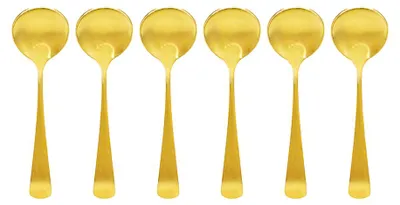 Produktbild von Vergoldete Dessertlöffel – 6er-Set