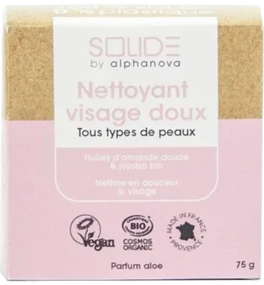 Obrázok produktu pre Alphanova Solide čistiaci blok na tvár (75 g)