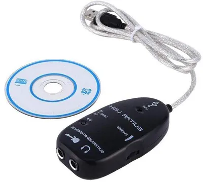 Zdjęcie produktu dla Profesjonalne kable USB do gitary do nagrywania na komputerze