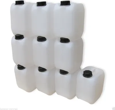 Produktbild von 10 x 5 Liter Kanister natur Trinkwasserkanister UN-Zulassung DIN51 (10x5knn51)