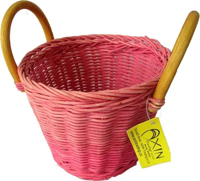 Obrázek produktu pro Ratanový košík ucha růžový
