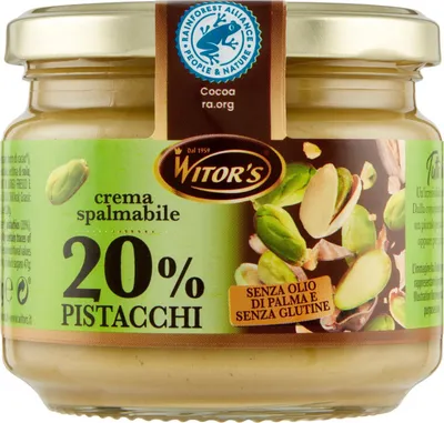 Produktbild von Crema Spalmabile Pistaziencreme 220g - Witor's