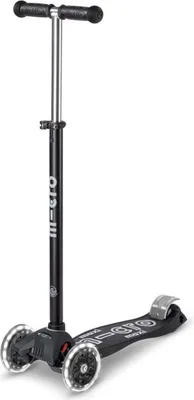 Produktbild von Micro Mobility Maxi Micro Deluxe ECO LED, Kinder, Dreiradroller, Junge/Mädchen, Asphalt, 50 kg, 3 Rad/Räder