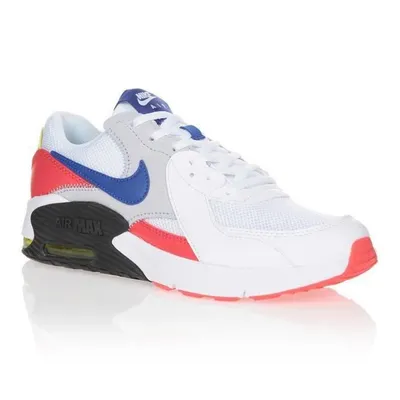 Imagen del producto de Nike Air Max Excee, color blanco y verde brillante (talla para jóvenes), talla europea 35.5