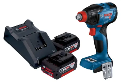 Image de Bosch GDX 18V-210 C Professional Visseuse à chocs sans fil 18 V 210 Nm Brushless + 2x batterie 4,0 Ah + chargeur