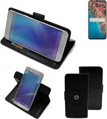 Produktbild von K-S-Trade® Case Schutzhülle Handyhülle kompatibel mit Cubot X20 Pro Flipcase Smartphone Cover Handy Schutz Tasche Klapphülle Walletcase schwarz