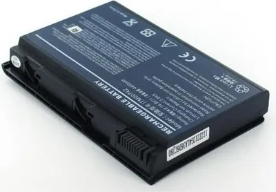 Produktbild von Akku für Acer Travelmate 6592 Li-Ion 14,8 Volt 4400 mAh schwarz.