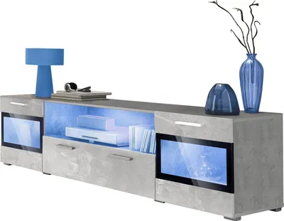 Produktbild von Lowboard Smila TV-Unterschrank 182x39x46cm Farbe wählbar